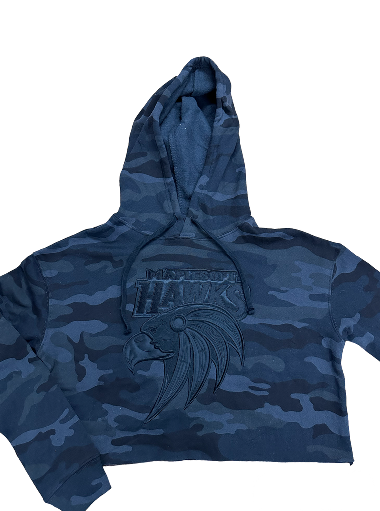 Maplesoft Hawks Cropped Hoodie