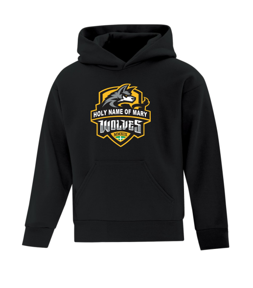 Holy Name of Mary Hoodie with Large front Logo