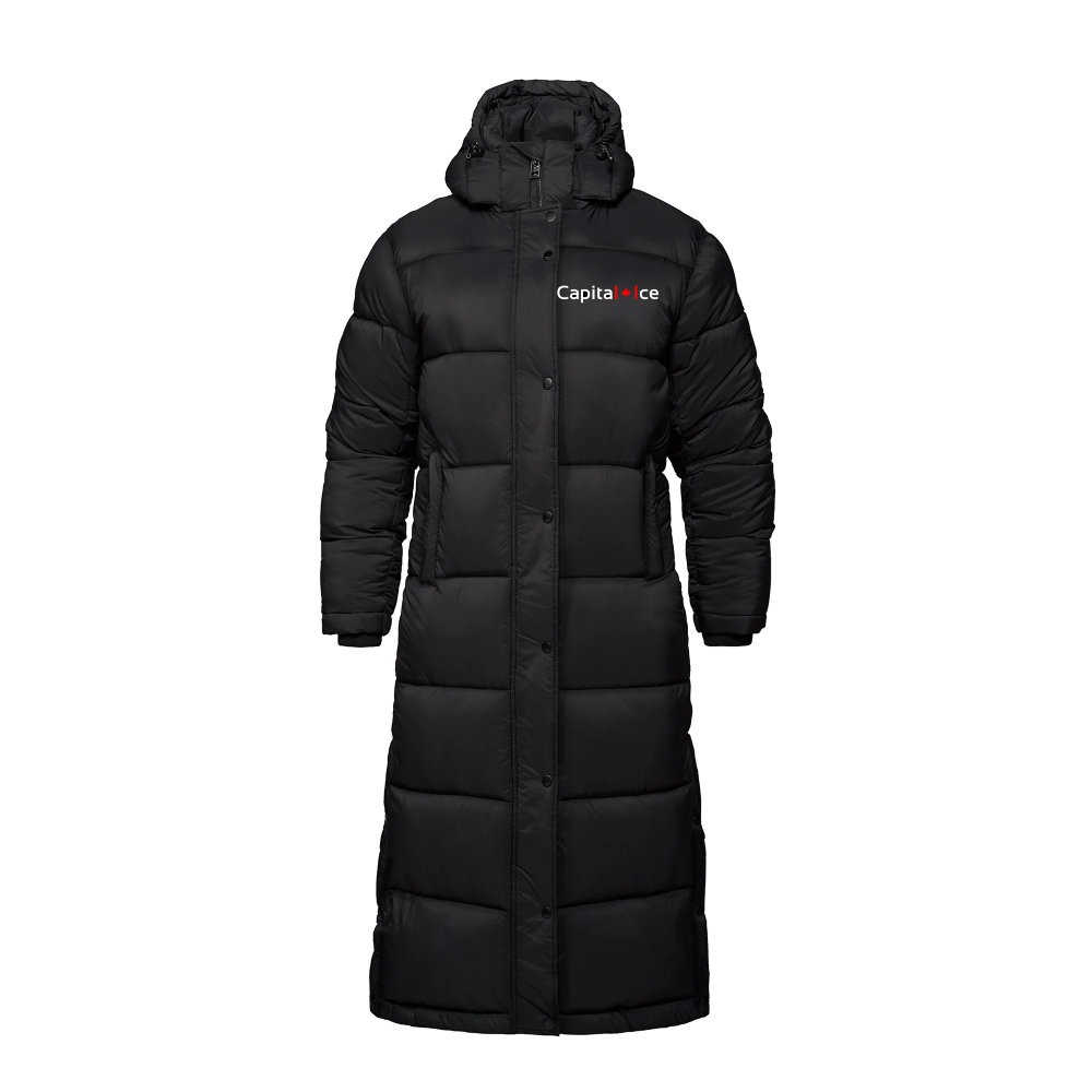 Capital Ice Ladies Puffy Heavyweight Jacket black