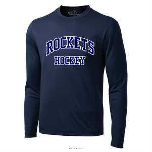 Rockets Long Sleeve Performance tee