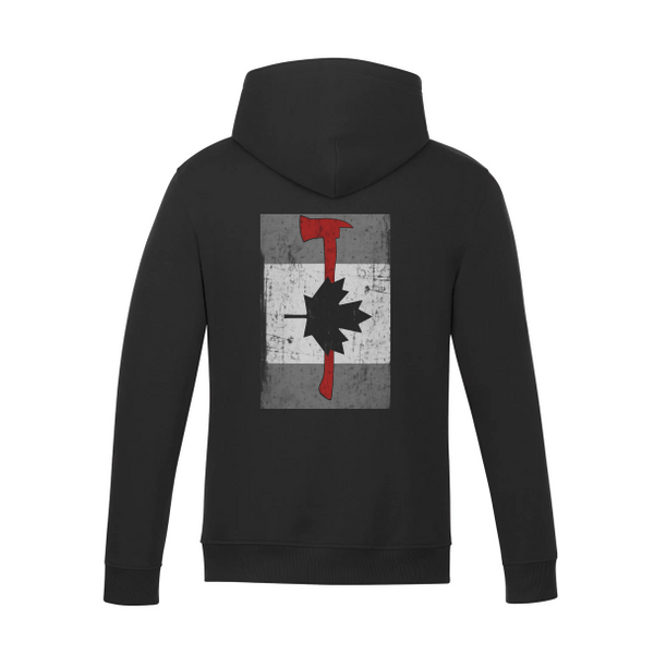 Station 81 Hoodie - Axe flag back