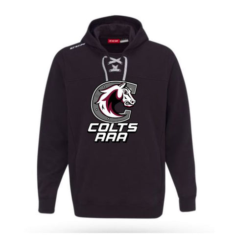 Colts AAA Hockey Lace Hoodie