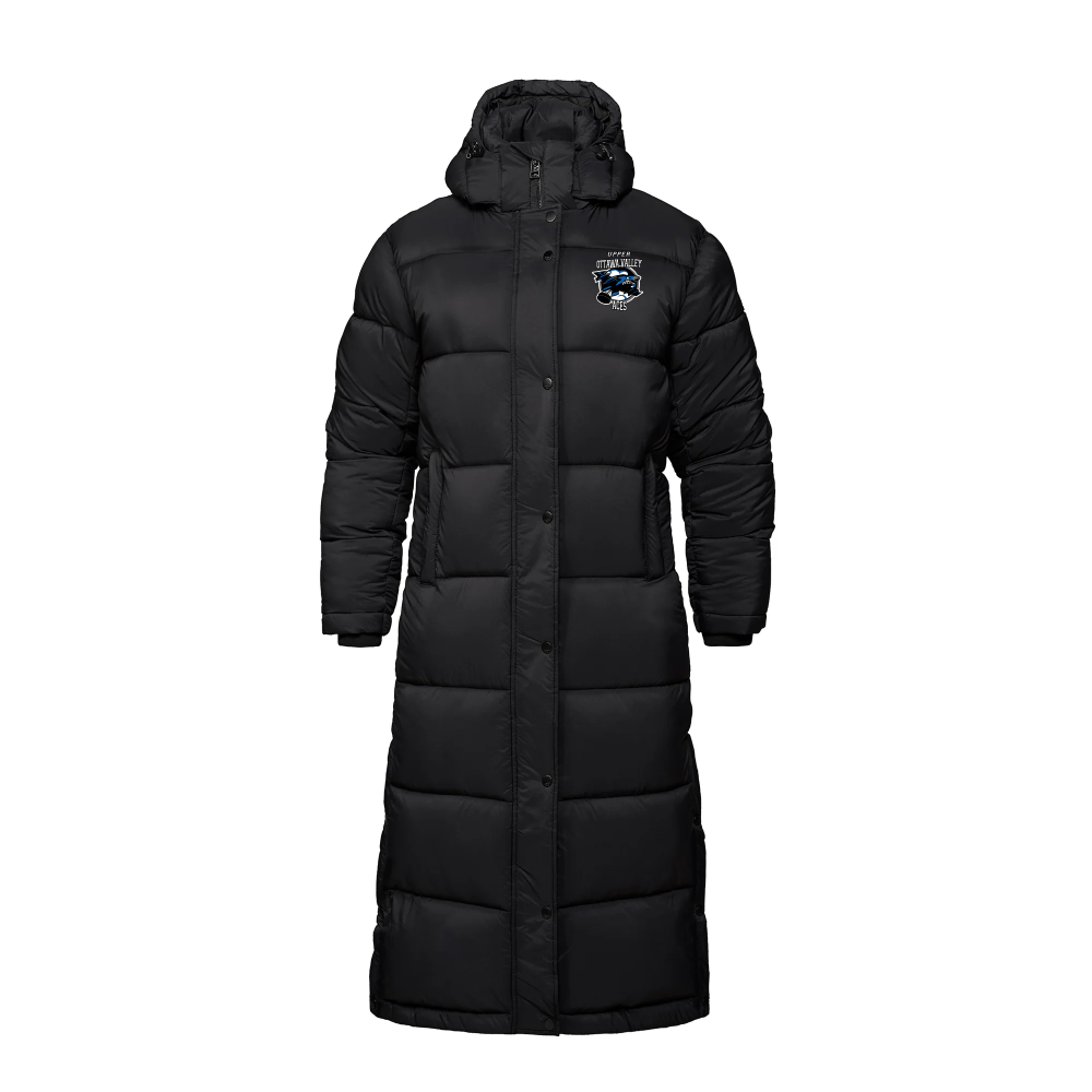 Upper Ottawa Valley Aces Ladies Puffy Heavyweight Jacket black (Copy)