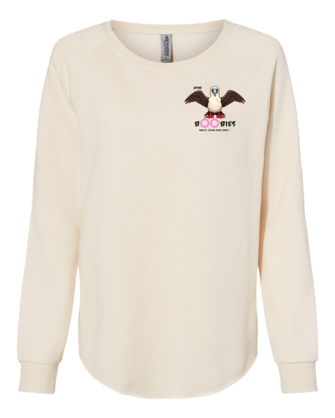 Boobies Ringette Ladies Crew Neck Sweater