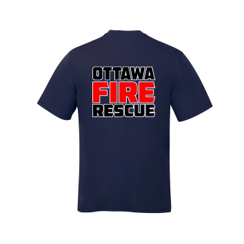 Station 81 Tee - Ottawa fire back