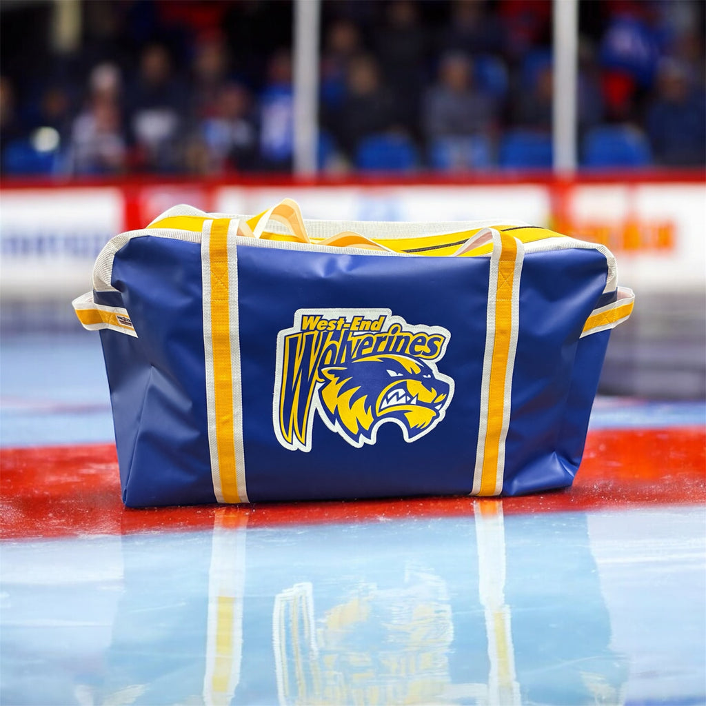 West End Wolverines Custom Hockey Bags