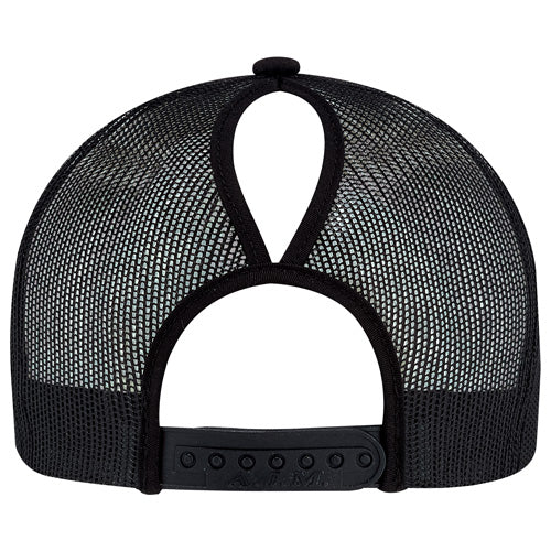 Rams Ponytail Adjustable Hat