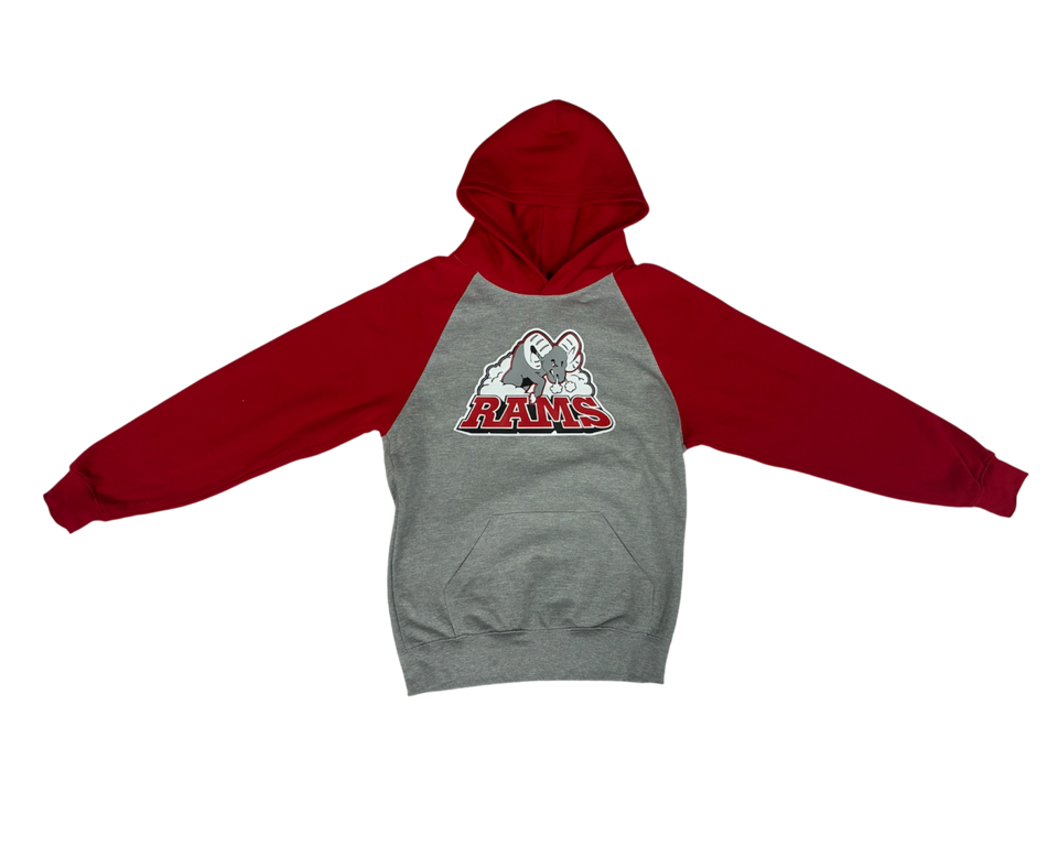 Rams 2-Tone Cotton Hoodie