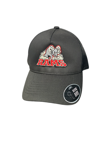 Rams Ponytail Adjustable Hat