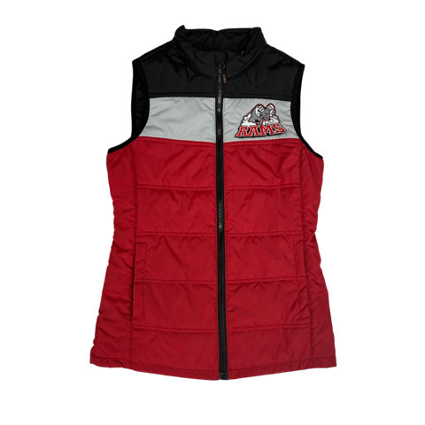 Rams Ladies Insulated Packable Vest