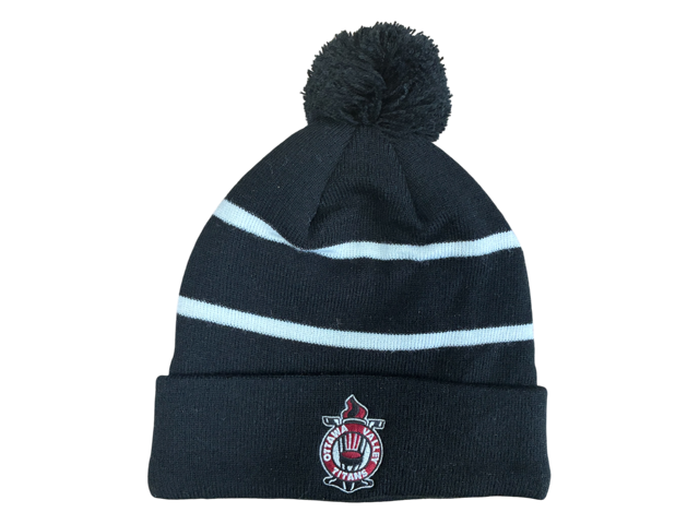 Titans Old-Style Stripe Pom Tuque