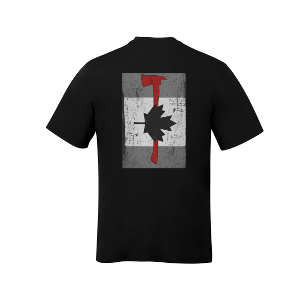 Station 81 Tee - Axe Flag back
