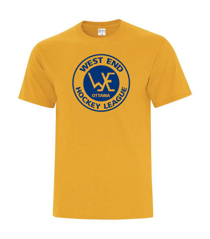 West End Wolverines Retro logo Tee