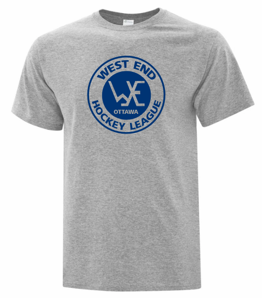 West End Wolverines Retro logo Tee