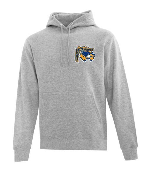 West End Wolverines Embroidered left chest Hoodie