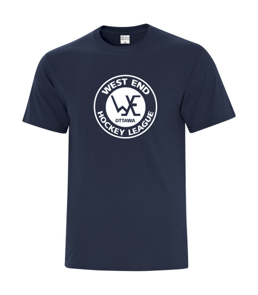 West End Wolverines Retro logo Tee