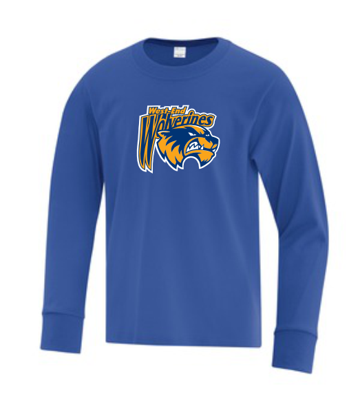 West End Wolverines Long sleeve Tee