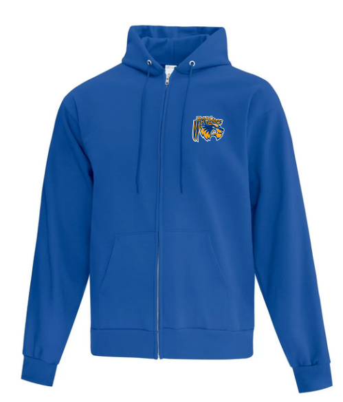 West End Wolverines Fullzip hoodie