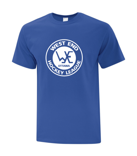 West End Wolverines Retro logo Tee