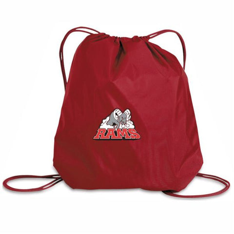 Rams Competitive Crested Cinch Bag