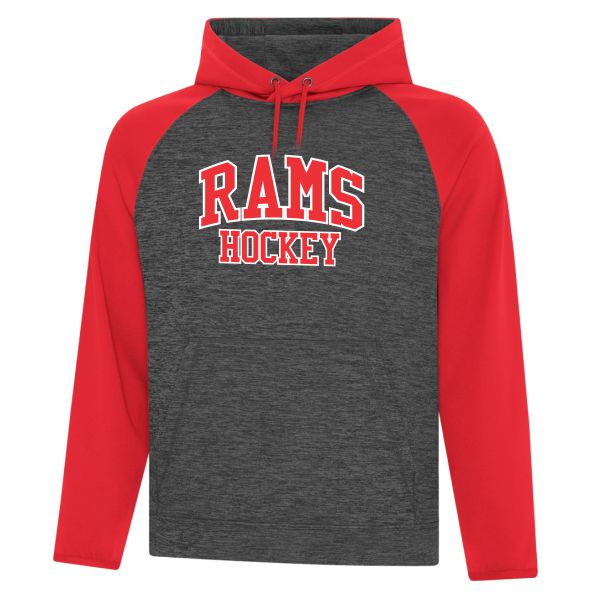 RAMS Competitive  2 Toned Heather Hood