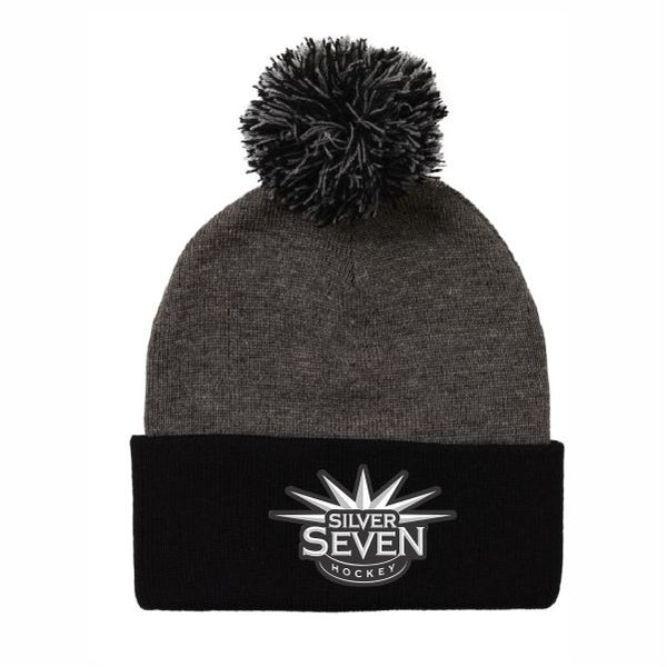 S7 Two Toned Pom Tuque