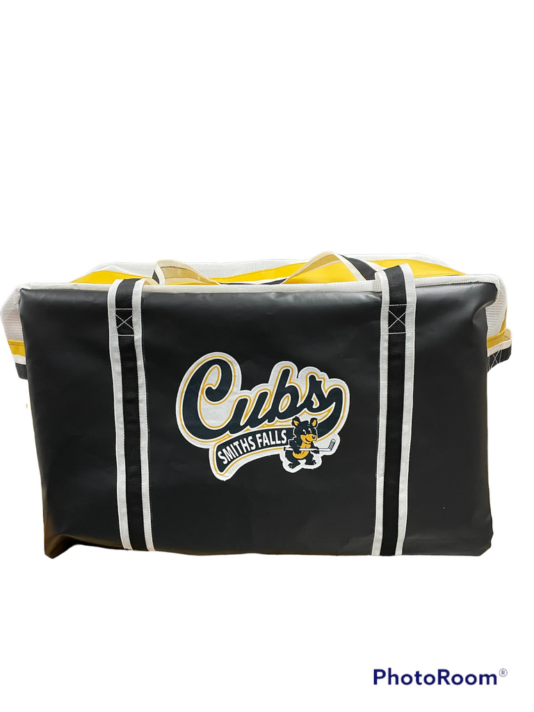 Chicago Cubs MLB Big Logo Side Stripe Drawstring Backpack Backsack | eBay