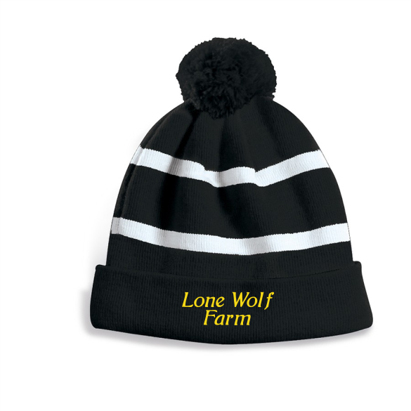 Lone Wolf Farm Pom Pom Toque