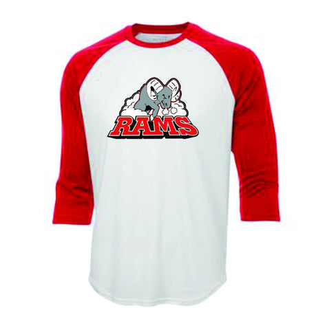 RAMS Retro baseball tee