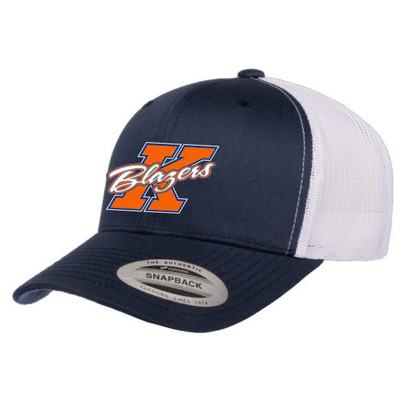Blazers Yupong Adjustable Mesh Back Cap navy/white