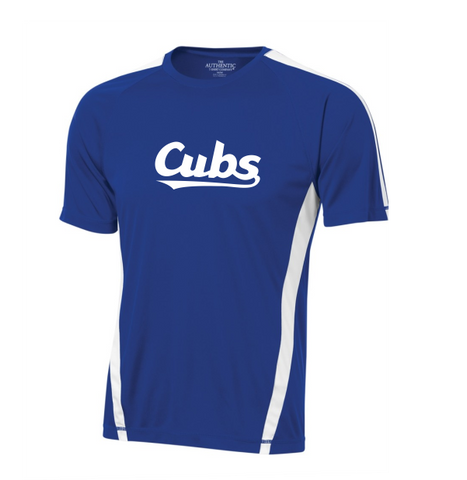Cubs Crested Performance Tee